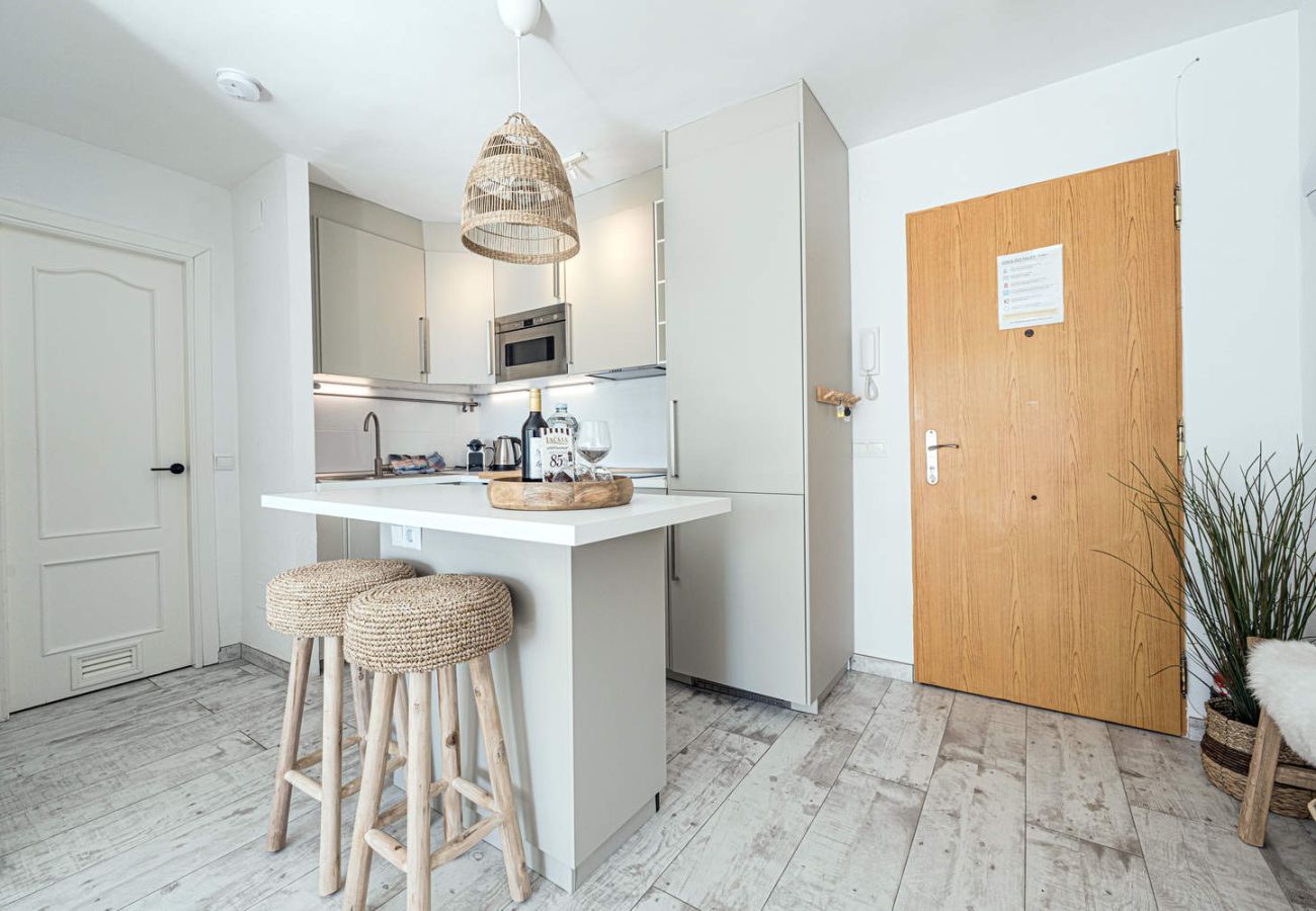 Detalle de bienvenida en el apartamento Acapulco Playa 302.