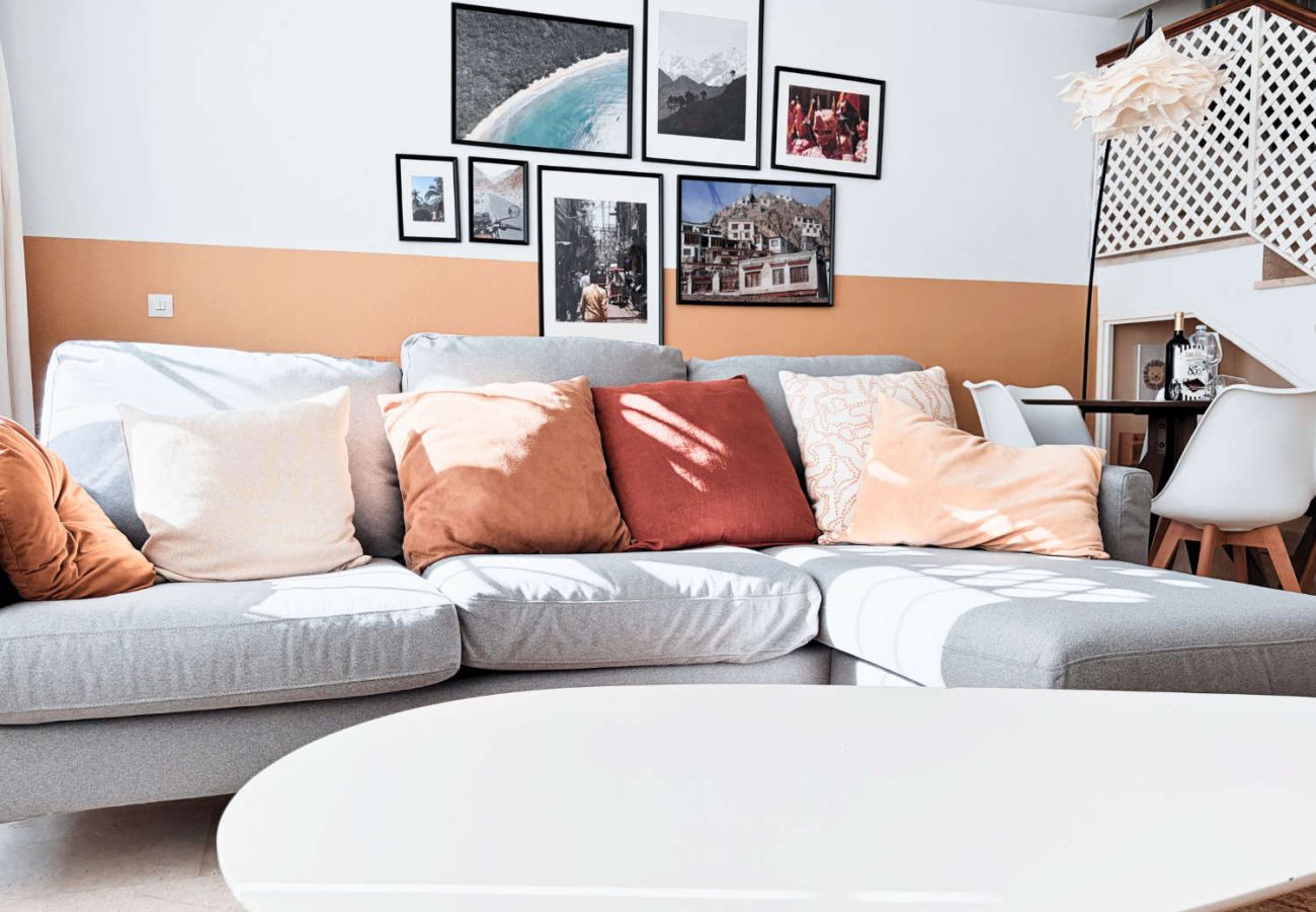 Apartamento en Nerja - Casa Lena Verano Azul Nerja: Dúplex Familiar con Vistas