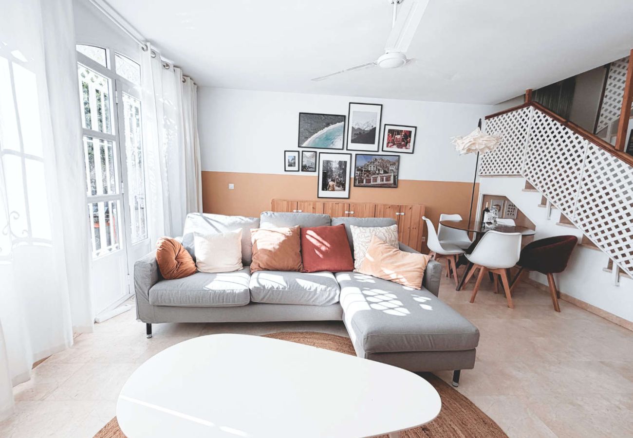 Apartamento en Nerja - Casa Lena Verano Azul Nerja: Dúplex Familiar con Vistas
