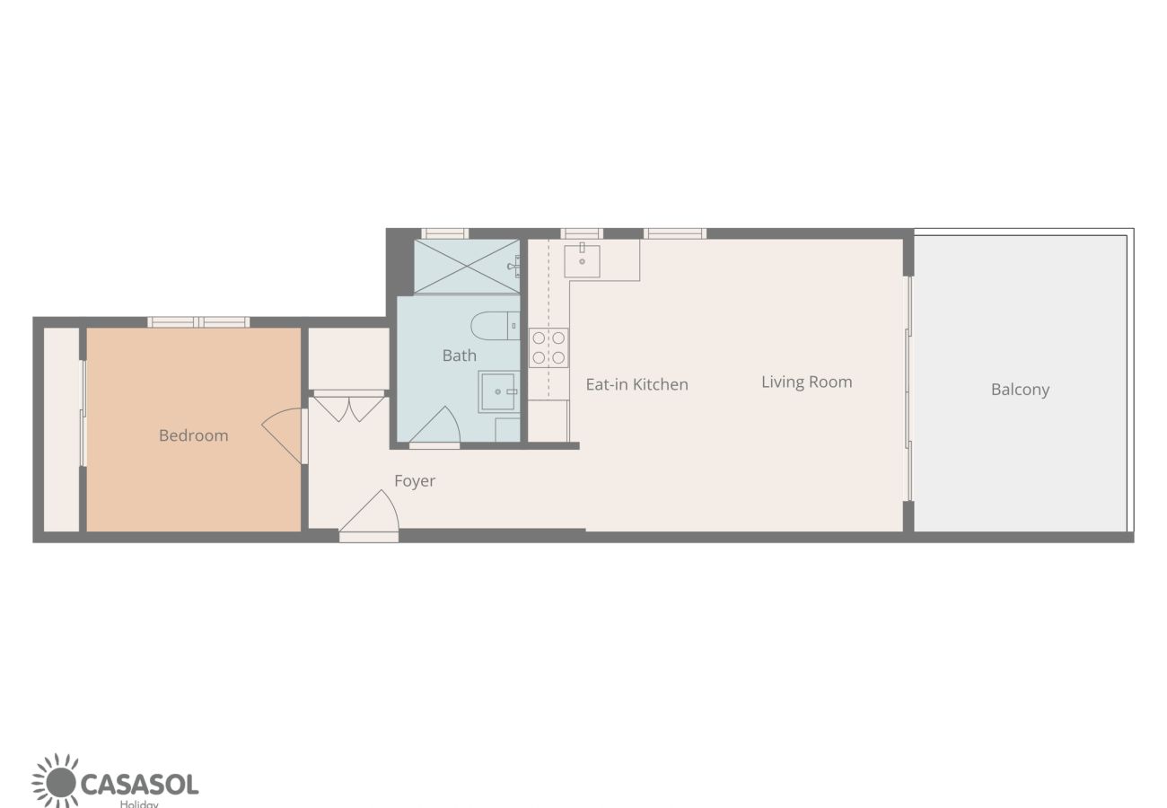 Apartamento en Torrox Costa - Isea Calaceite 1111: Apartamento de Lujo con Vistas al Mar y Piscina