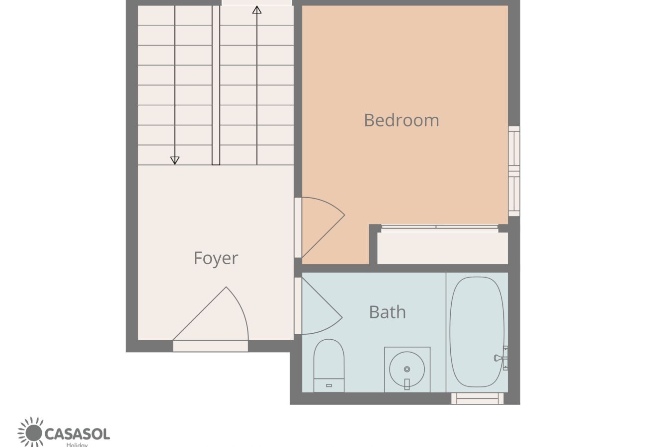 Casa adosada en Nerja - Casablanca 9: Dúplex con Terrazas en Varios Niveles, Vistas al Mar y Atardecer