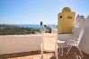 Casa adosada en Nerja - Casablanca 9: Dúplex con Terrazas en Varios Niveles, Vistas al Mar y Atardecer