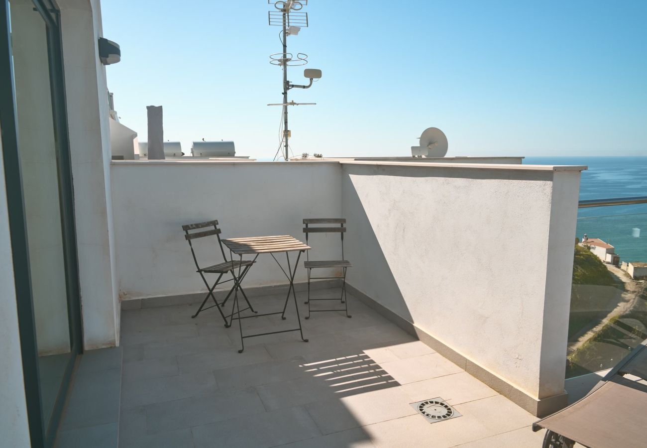 Apartamento en Nerja - Penthouse Balcón del Mar D4: 3 Terrazas y Piscina Climatizada