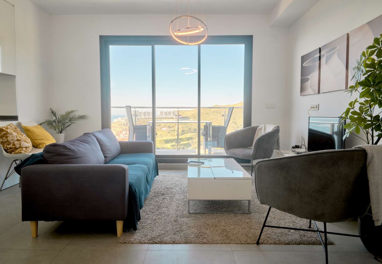 Apartamento en Nerja - Penthouse Balcón del Mar D4: 3 Terrazas y Piscina Climatizada