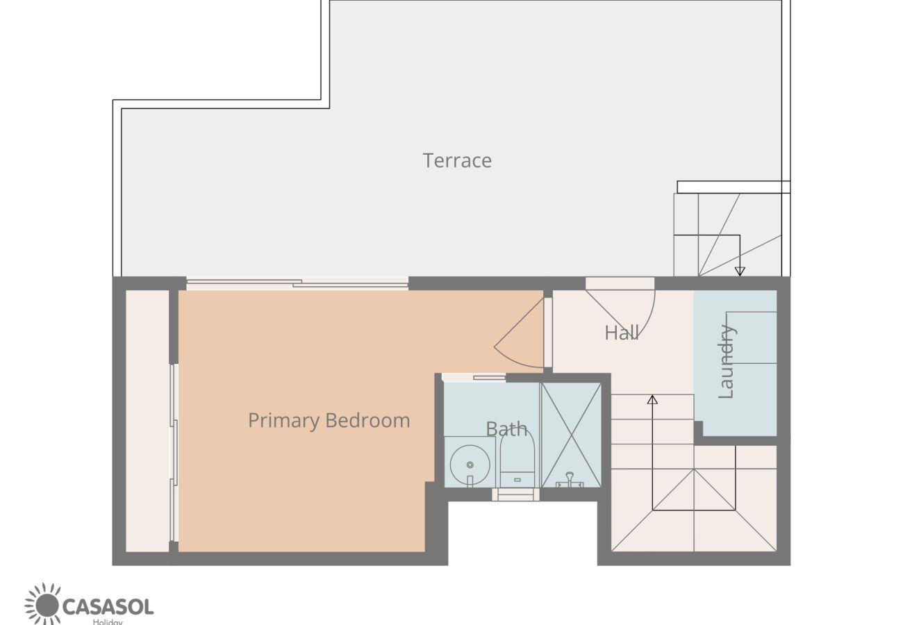 Apartamento en Nerja - Penthouse Balcon del Mar D4: 3 Terrazas y Piscina Climatizada en Nerja