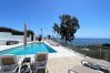 Apartamento en Nerja - Penthouse Balcon del Mar D4: 3 Terrazas y Piscina Climatizada