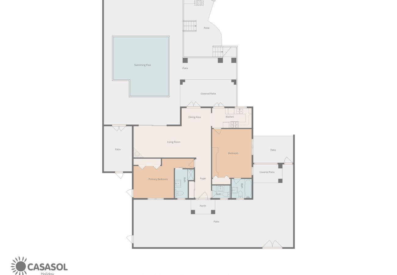 Villa en Nerja - Villa Jackson (La Casita): Villa con Piscina Privada en Fuente del Badén, Nerja
