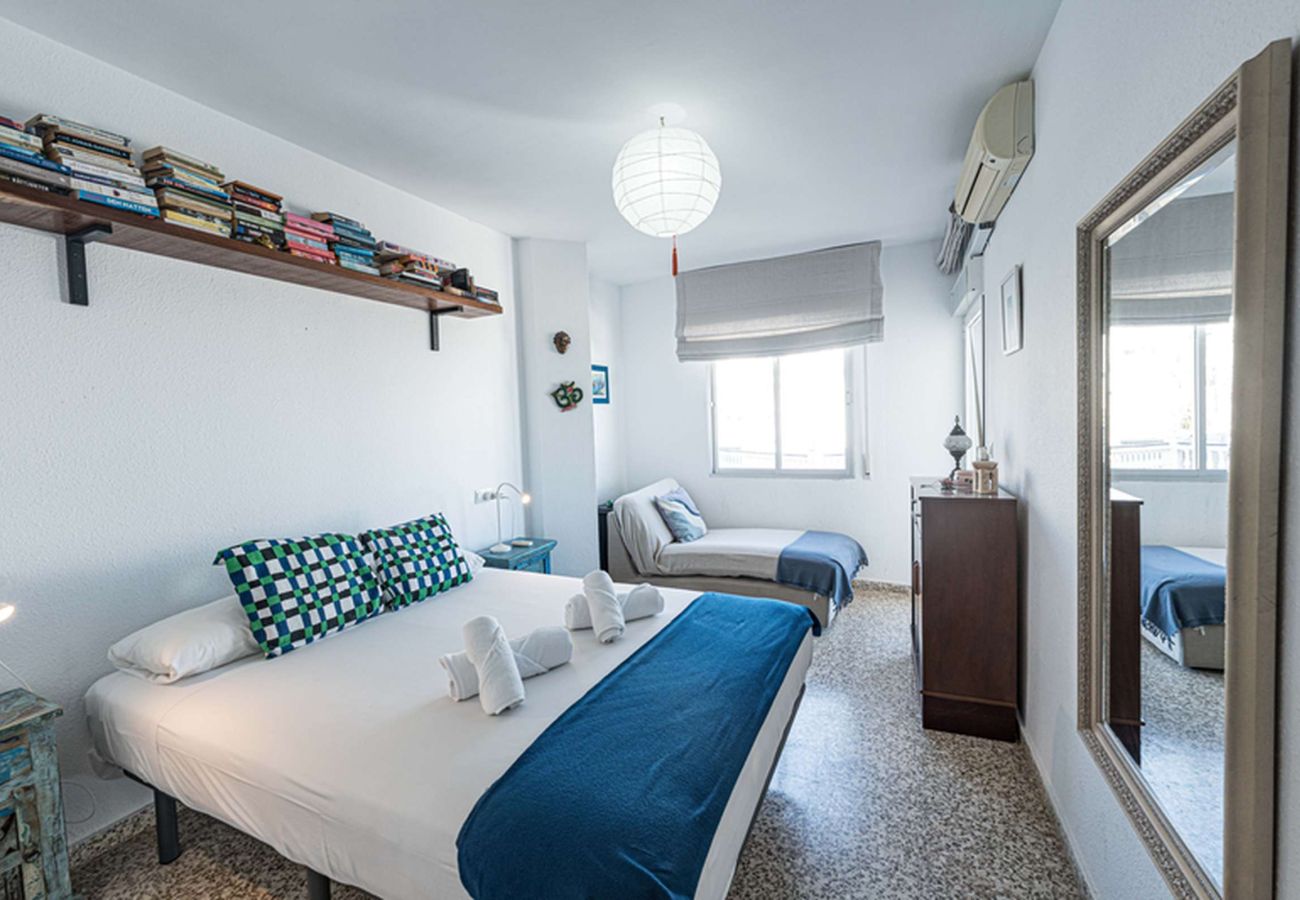 Apartamento en Nerja - Albaida II 2B: Apartamento con Orientación Sur y Vistas al Mar, Playa Torrecilla Nerja