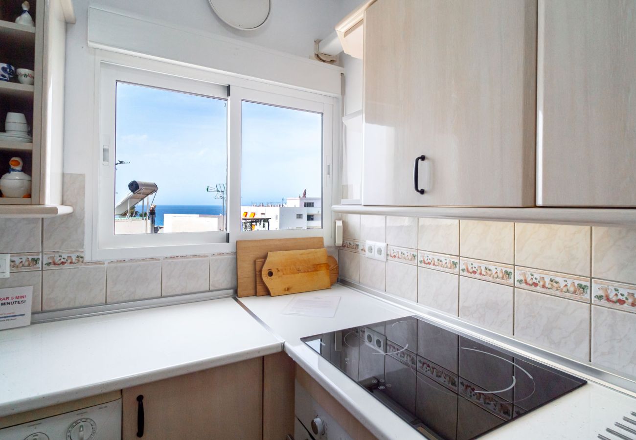 Apartamento en Nerja - Albaida II 2B: Apartamento con Orientación Sur y Vistas al Mar, Playa Torrecilla Nerja