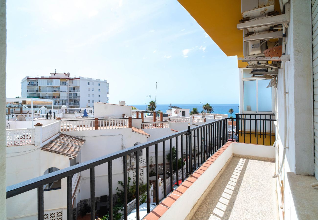 Apartamento en Nerja - Albaida II 2B: Apartamento con Orientación Sur y Vistas al Mar, Playa Torrecilla Nerja