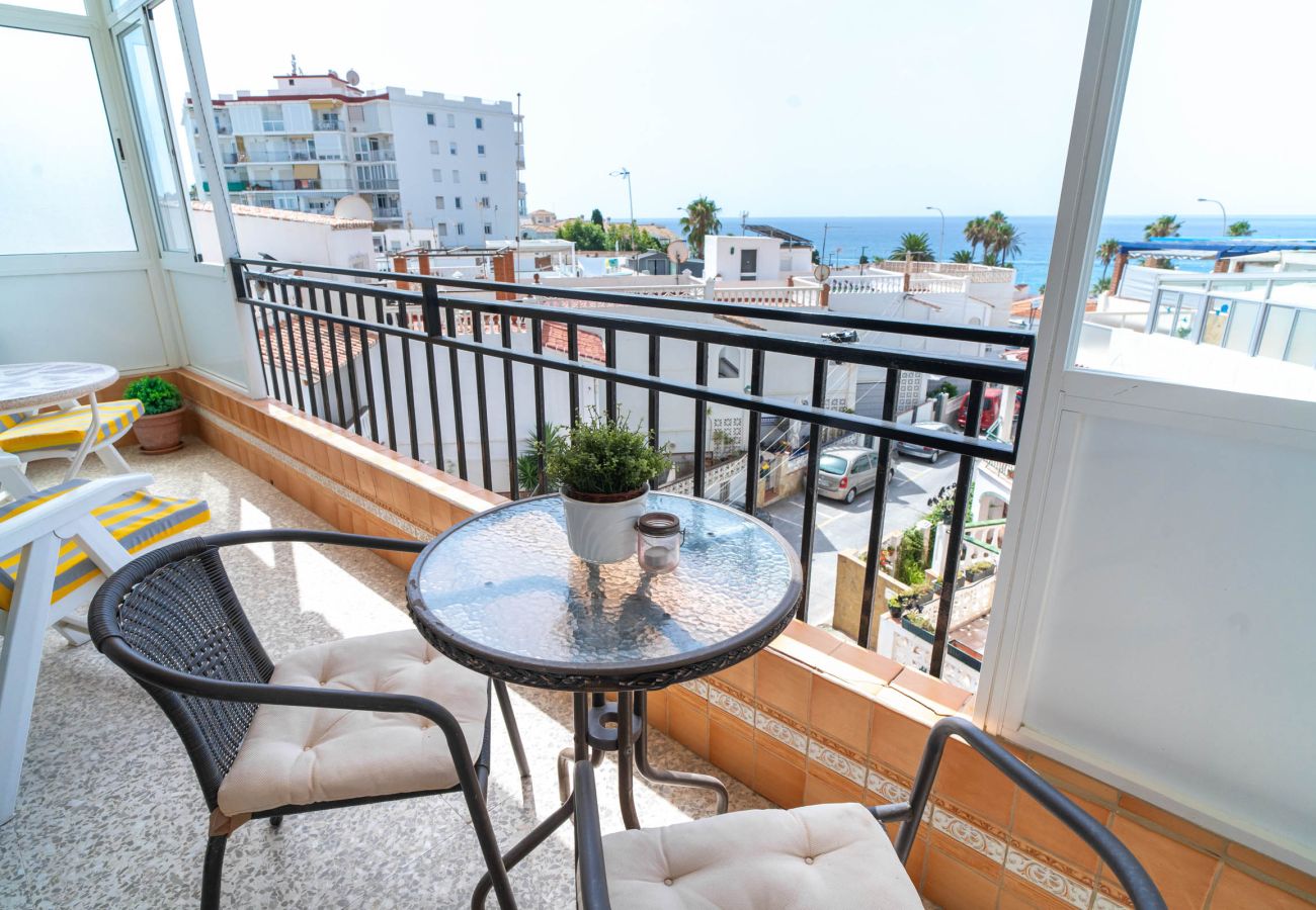 Apartamento en Nerja - Albaida II 2B: Apartamento con Orientación Sur y Vistas al Mar, Playa Torrecilla Nerja