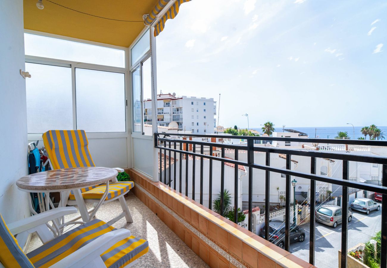 Apartamento en Nerja - Albaida II 2B: Apartamento con Orientación Sur y Vistas al Mar, Playa Torrecilla Nerja
