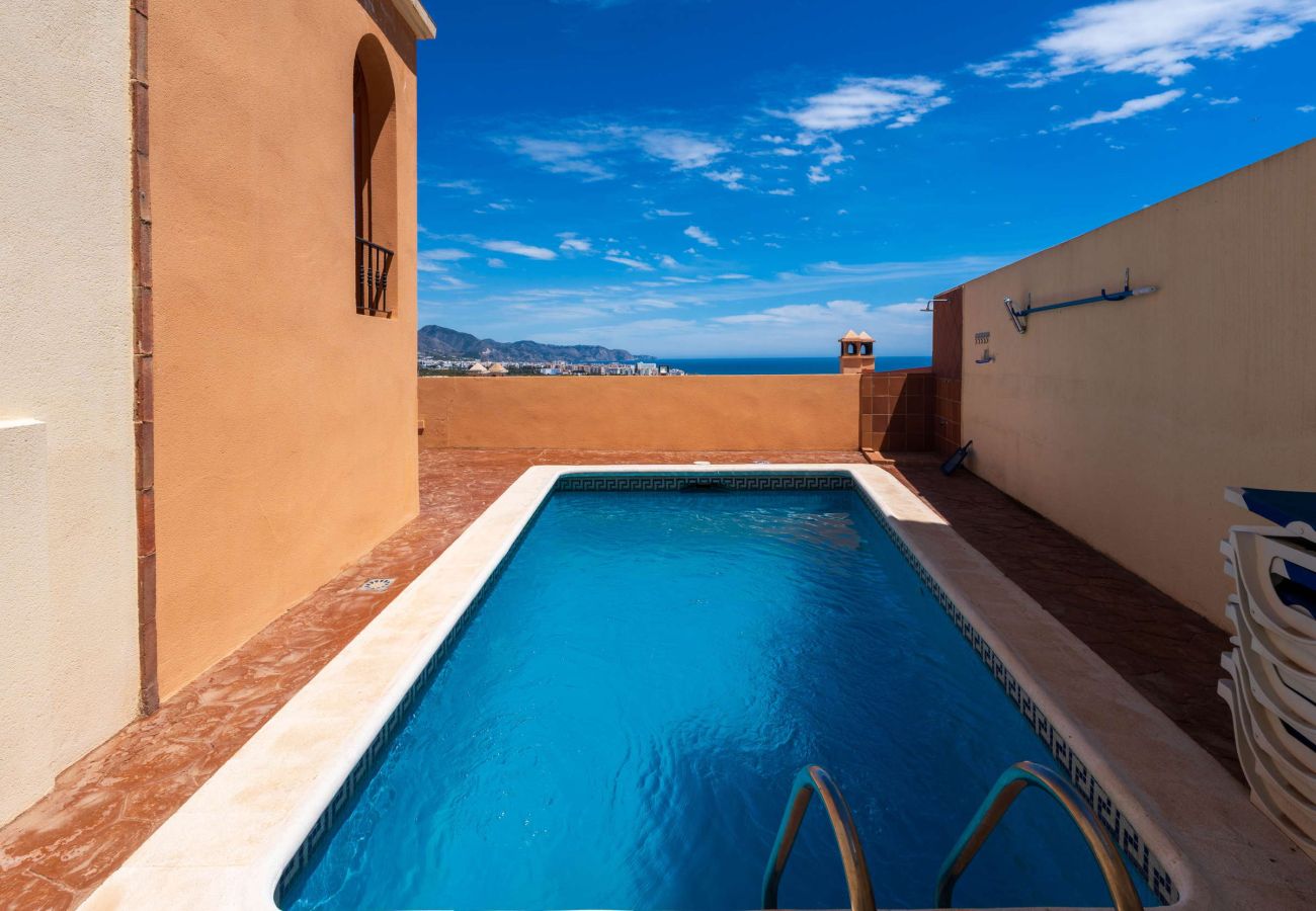 Villa en Nerja - Villa Punta Lara 15: Villa con Piscina Privada para 5 con Vistas al Mar, Nerja