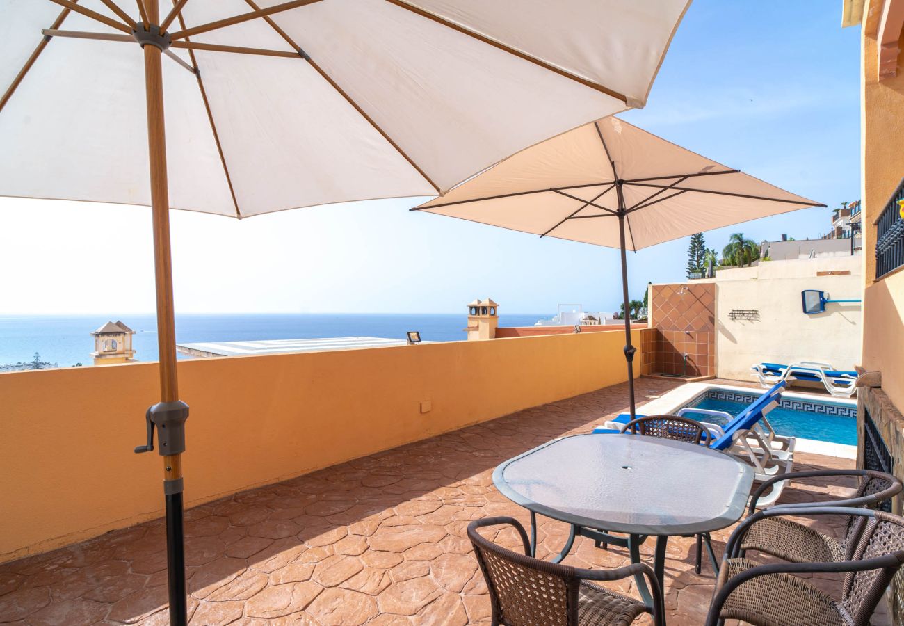 Villa en Nerja - Villa Punta Lara 15: Villa con Piscina Privada para 5 con Vistas al Mar, Nerja